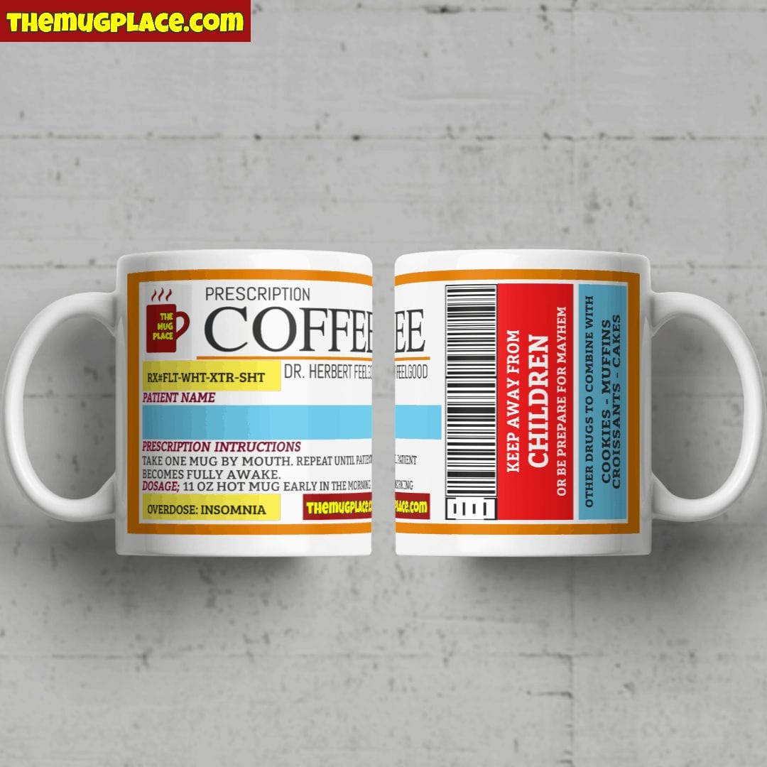 Coffee Custom Label Mug